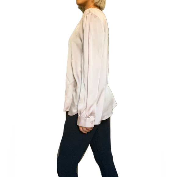 Vince Camuto Blush Pink Button Up Blouse size XL - Picture 4 of 7